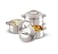 Delcasa 3Pcs Stainless Steel Hot Pot