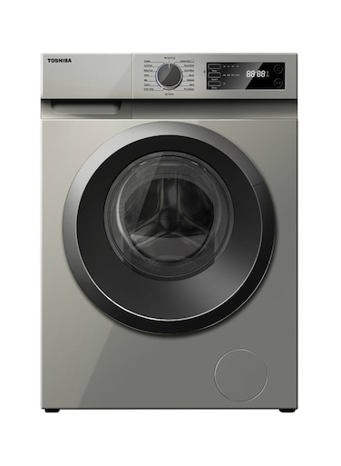 Toshiba Front Load Washer Dryer Combo, 8kg, TWD-BK90S2(SK), Silver (Installation Not Included)