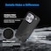 MONOCARBON Real Carbon Fiber case for iPhone 15 PRO cover [MagSafe Compatible] Military Grade - Matte Black
