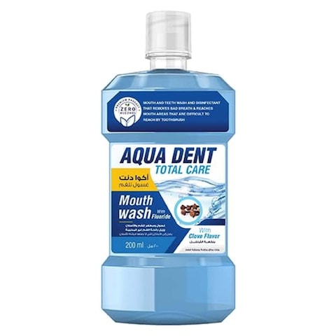 Aqua Dent Mouthwash With Clove - 200 Ml
