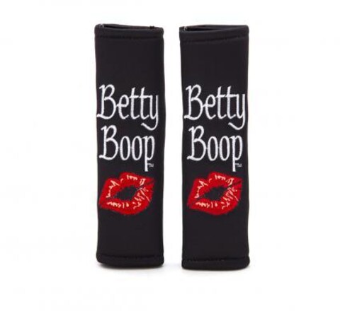 BETTY BOOP SHOULDER PADS SET BLACK