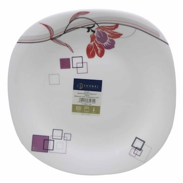 SHOKKI DHALIA SQUARE D/PLATE D4039