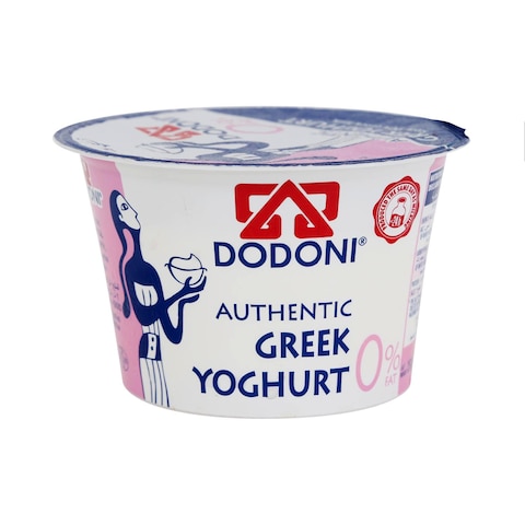 Dodoni Greek Yoghurt 0 Fat 150g