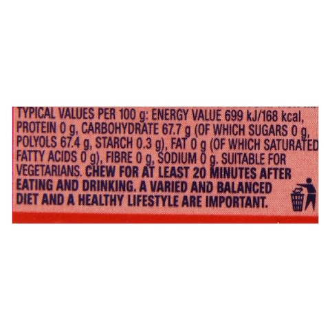 Wrigley&#39;s Extra Strawberry Chewing Gum 10 Pieces