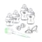 Tommee Tippee Closer To Nature Advanced Anti-Colic Newborn Baby Bottle Starter Set TT42357351 Clear Pack of 9