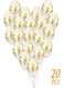 Generic 20-Piece Confetti Balloon Set 12inch