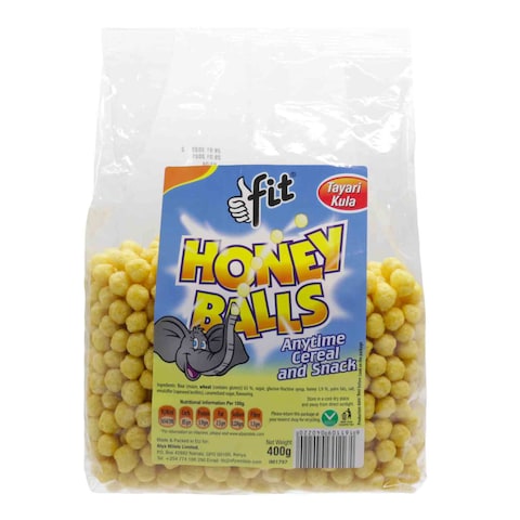 Fit Cereal Honey Balls 400G