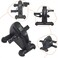  Marshal Fitness Mini Exercise Bike,Resistance Adjustable Indoor Cycling pedal, LED display, suitable for home office fitness-Mf-0210