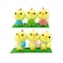 Easter Chick Decorations 3Pcs/Pk Asst.- Party Magic- 18811 PZ Vert