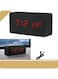 Generic Wooden LED Modern Display Electronic Desktop Digital Watch Clock