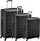Delsey LAGOS 4W 76/66/55CM TrollySet, Black