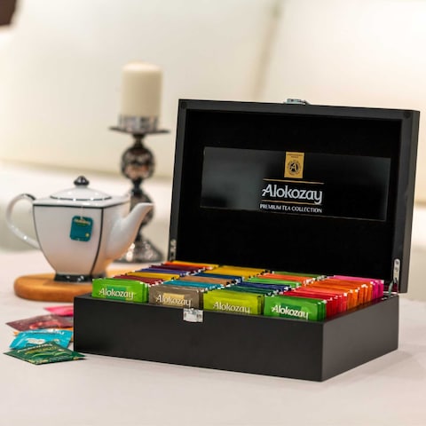 Alokozay Tea Wooden Gift Box Large