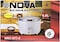 Nova 6 Liter Big Drum Rice Cooker, White, Nrc977-6