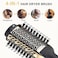 One-Step Hair Dryer And Volumizer Hot Air Brush Black/Gold