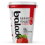 Buy Balade Fat Free Strawberry Greek Yoghurt 450g in UAE