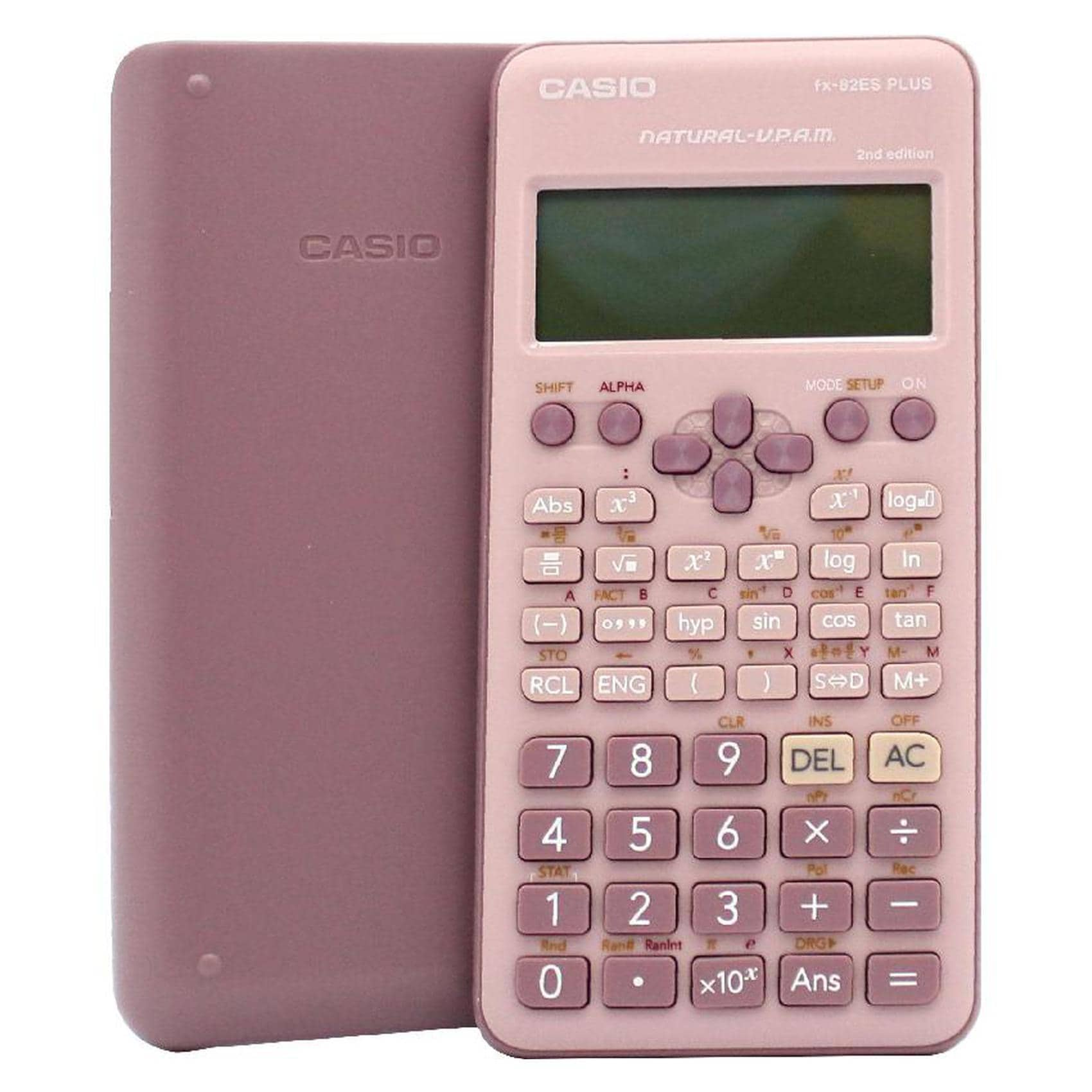 Casio FX 82ES Plus 2nd Edition Standard Scientific Calculator Pink Online Carrefour UAE