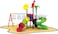 Rainbow Toys - Outdoor Children Playground Set Garden Climbing frame Swing Slide 5.3 * 4.9 * 3 Meter RW-12006
