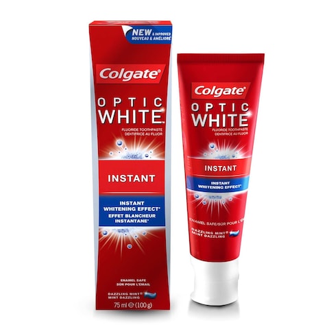 Colgate (كولجيت) أوبتك معجون أسنان التبيض الفوري 75 مل