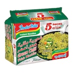 Buy Indomie Green Chili Fried Noodles 85g x5 in Saudi Arabia