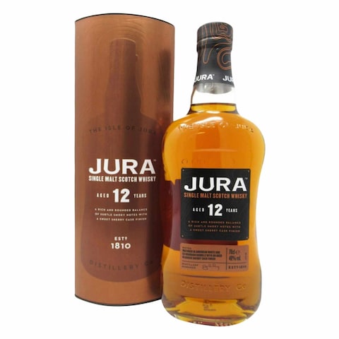 Jura 12 Years Old Single Malt Scotch Whisky 70CL