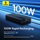 Baseus
24000 mAh Power Bank 140W Portable Charger PD3.1+ QC4.0 Fast Charging 3-Port Laptop Battery Bank LED Display USB C Battery Pack For MacBook/iPhone 15/14/iPad/Steam Deck And Many More Black