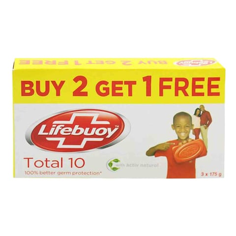 Lifebuoy Total Value Pack 3X175G