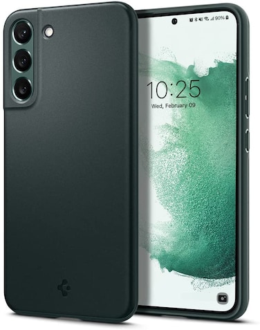 Spigen Thin Fit designed for Samsung Galaxy S22 PLUS case cover (2022) - Abyss Green