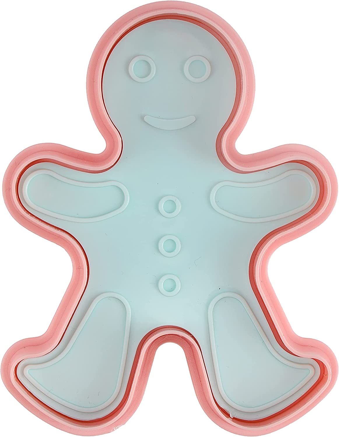 Royalford 2Pc Teddy Shaped Cookie Cutter1X36