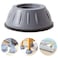 Besto 4 PCS Universal Anti Vibration Pad Washing Machines Anti-Walk Feet Pads Non-Slip Noise Reduction Pads for Furniture Refrigerator Freezers