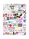 Random Things Metal Plate Poster Multicolour 15x20centimeter