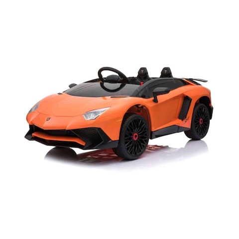 Xiamen Lamborghini Aventador SV Ride-On Car Orange