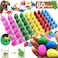 Samdone 60 PCS Magic Growing Dinosaur EggS Add Water Child Gift Hatching Inflatable toy 60 pcs as a set