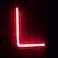 LED Neon Flex Letter Light L 30x18cm