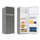 EGNRL 225 Ltr Gross Capacity, 210 Ltr Net Capacity Double Door Refrigerator, EGR225S, Silver (Defrost R600A)