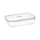 Lock &amp; Lock Oven Glass Rectangular Food Container Clear 3.6L