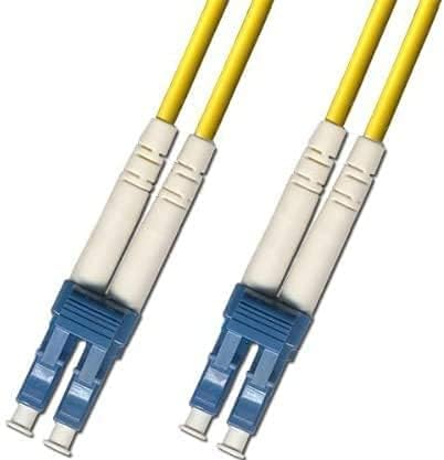 DKURVE&reg; LC to LC Fiber Patch Cable Single Mode Duplex - 9/125um OS1 LSZH - 15M