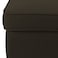 In House Chair Footstool Linen With Elegant Design - Dark Brown - E3