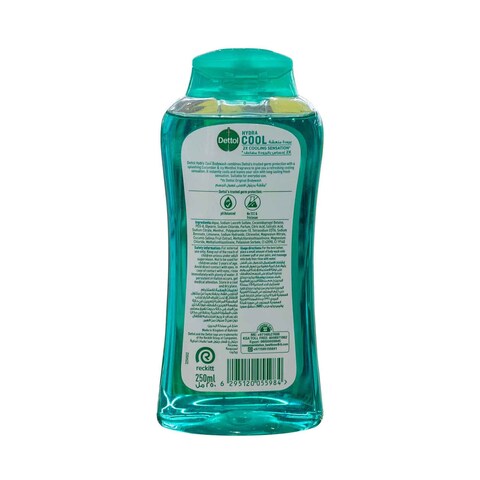 Dettol Hydra Cool Antibacterial Body Wash 250ml