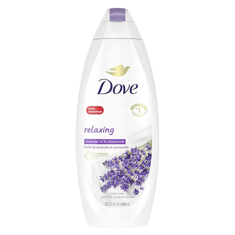 Dove Lavender Oil And Chamomile Body Wash 650ml