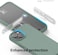 elago Liquid Silicone for iPhone 15 Plus case cover Full Body Protection, Shockproof, Slim, Anti-Scratch Soft Microfiber Lining - Midnight Green