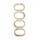 Bath Shower Curtain Ring Beige 12