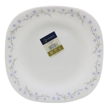 SHOKKI ROSEMARY SQR D/PLATE D2080