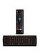 Generic Mx3 Russian Version 2.4Ghz Wireless Air Mouse Mini Keyboard Remote Control Black