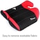 Teknum Car Seat Booster Pluto 4 - 12 سنة باللون الأحمر