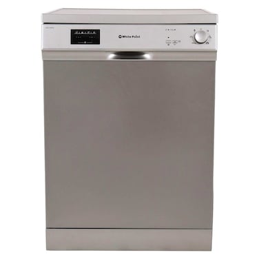 White Point Dishwasher - 13 Persons - Silver - WPD136HDS