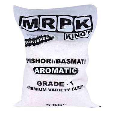 Kings M. R. P. K Grade 1 Pishori Aromatic Basmati Rice 5kg