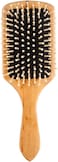 Generic Natural Wooden Anti Static Comb/Healthy Cushion Airbag Hair Care Massage Tool/Brush 1 Pc (Black)