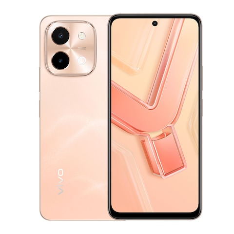 Vivo Y28 - 6.68-inch 256GB/8GB Dual SIM 4G Smartphone - Gleaming Orange