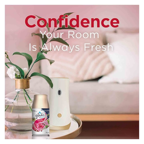 Glade Automatic Spray Holder With Blooming Peony And Cherry Refill 269ml
