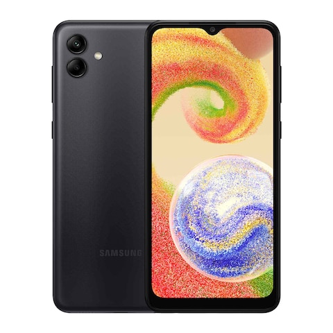 Samsung Galaxy A04 - 6.5-inch 64GB/4GB Dual SIM 4G Mobile Phone - Black